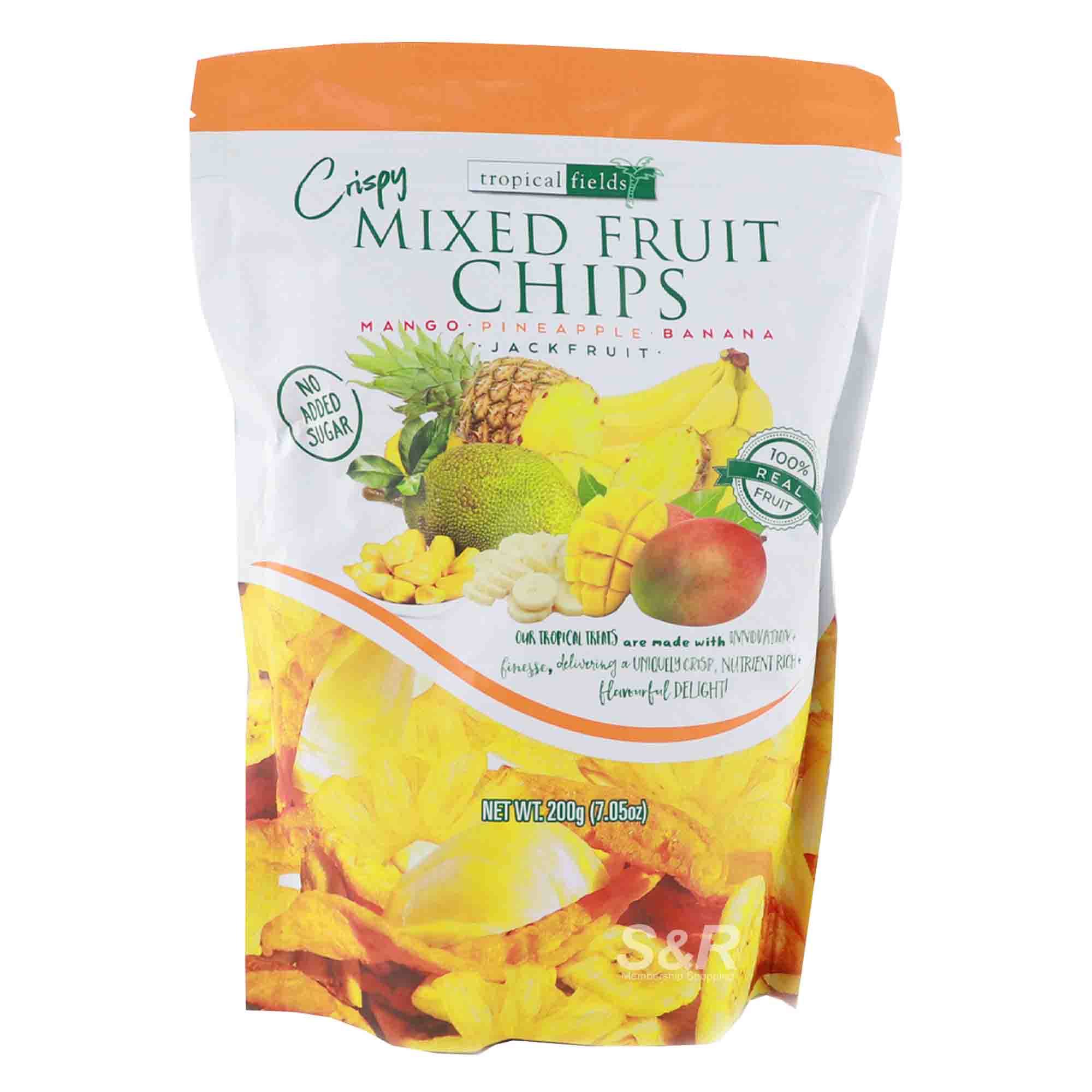 Tropical Fields Crispy Mixed Fruit Chips 200g